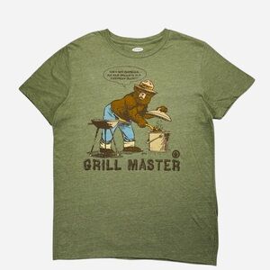 Old Navy Smokey the Bear Olive T-Shirt